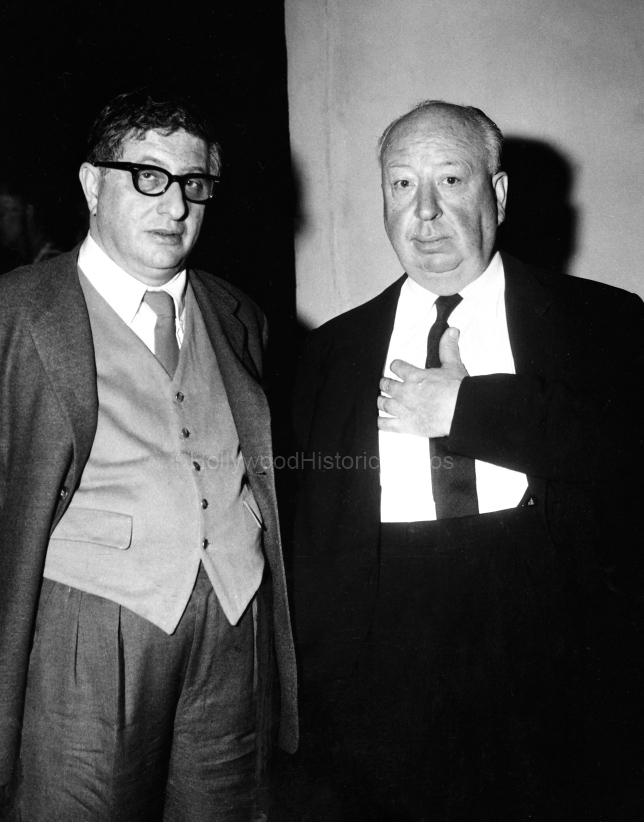 Alfred Hitchcock 1959 Bernard Herrmann wm.jpg